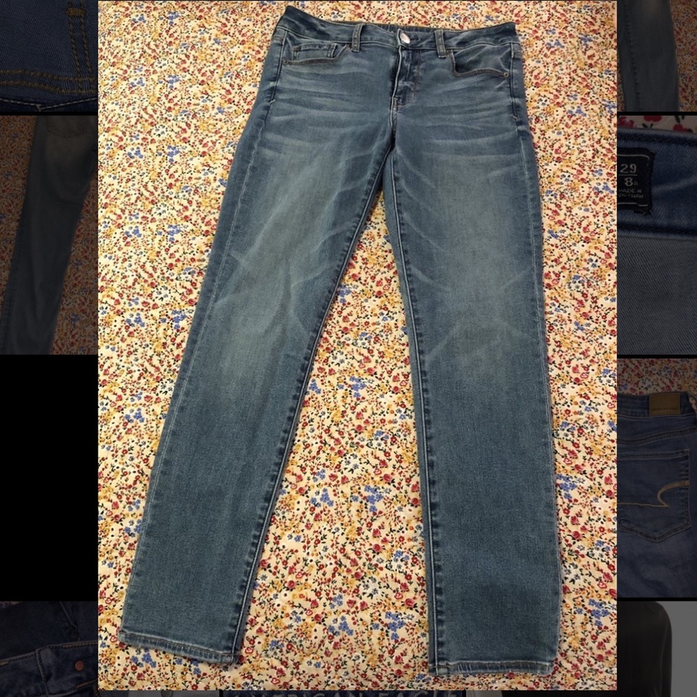 American Eagle High rise skinny jeans